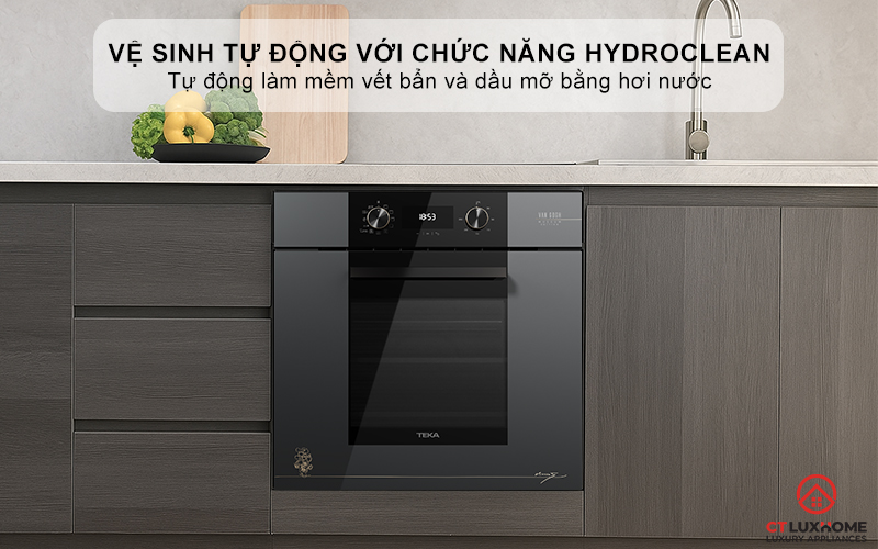 Vệ sinh tự động với chức năng HydroClean
