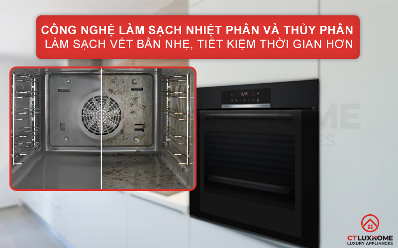 LÒ NƯỚNG ÂM TỦ BOSCH HBA372EB0 SERIE 4 21 LÍT MÀU ĐEN 8