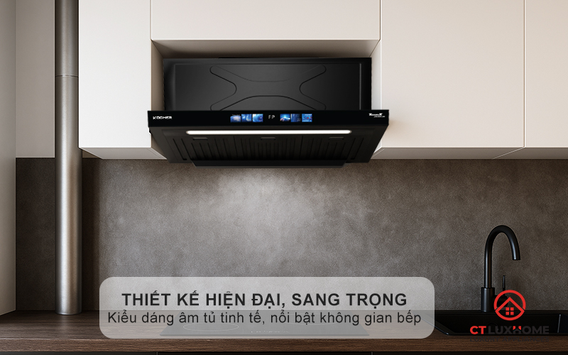 Thiết kế tân tiến, bắt kịp thời đại