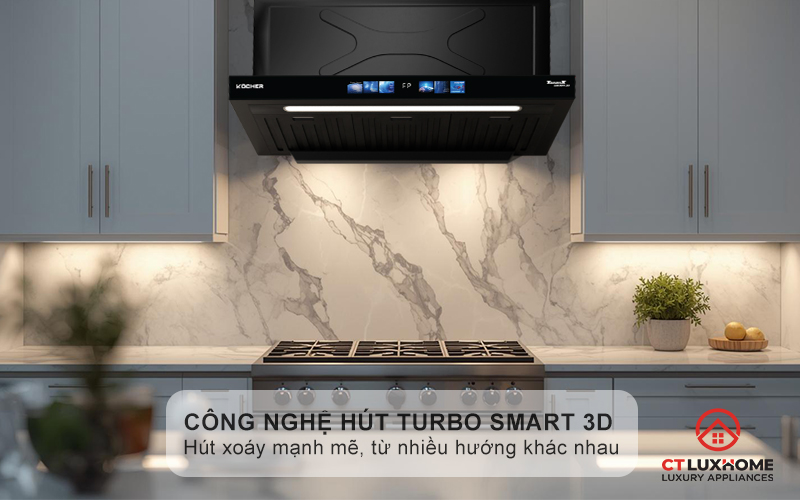 Công nghệ hút Turbo Smart 3D