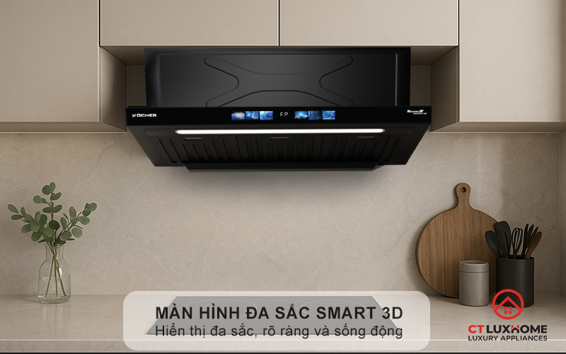 Màn hình đa sắc Smart 3D - Hiển thị sắc nét rõ ràng