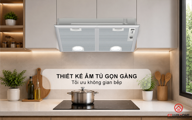 MÁY HÚT MÙI ÂM TỦ DẠNG VÒM BOSCH DHL555BL SERIE 4 NGANG 53CM 1