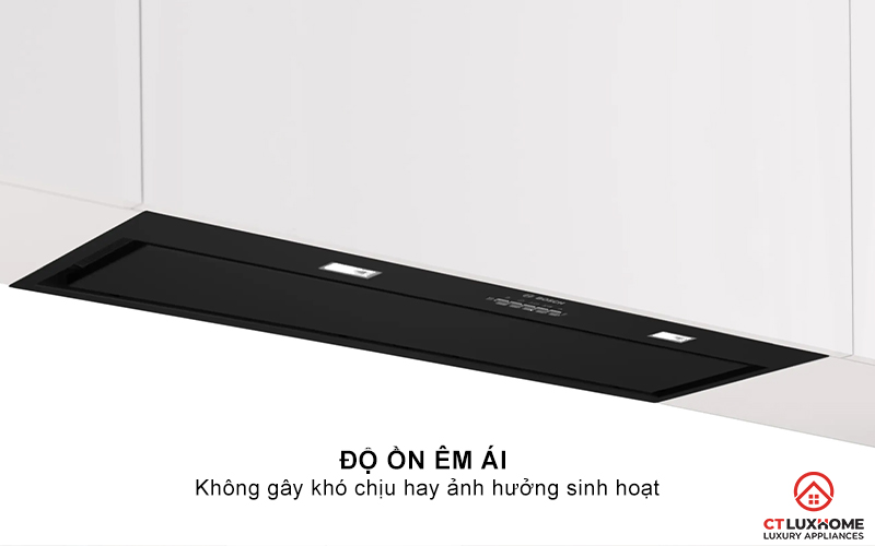Độ ồn thấp, mang lại không gian bếp dễ chịu 