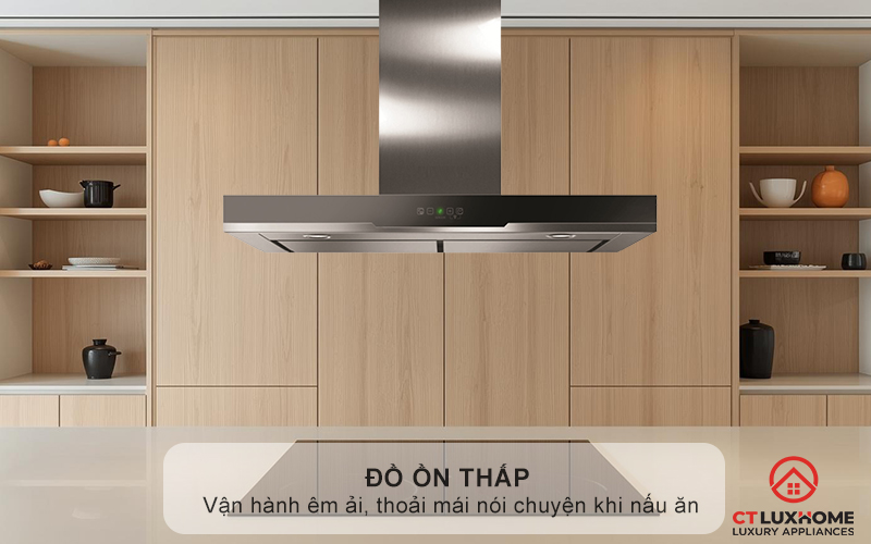 Hoạt động siêu êm - Độ ồn chỉ 45-50dB(A)