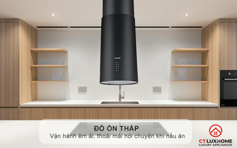 Độ ồn thấp, vận hành êm ái