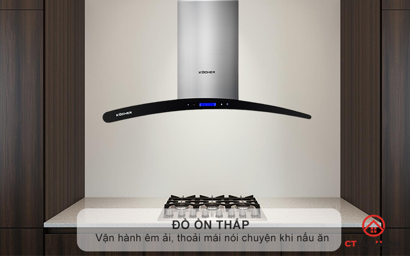 Độ ồn thấp, vận hành êm ái