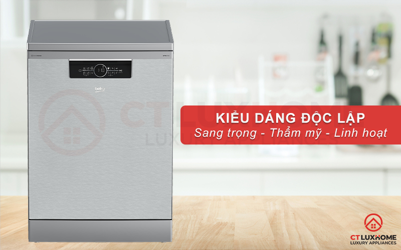 MÁY RỬA CHÉN ĐỘC LẬP BEKO BDFN36650XC 16 BỘ 1