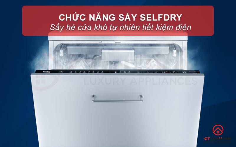 MÁY RỬA BÁT ÂM TỦ BEKO BDIN386E4AD - 16 BỘ 6