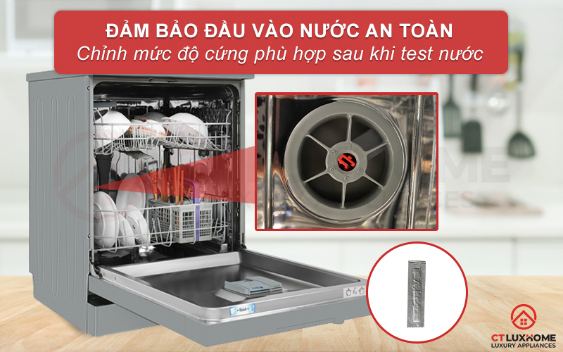 MÁY RỬA BÁT ĐỘC LẬP BEKO DVN05320X 13 BỘ 8