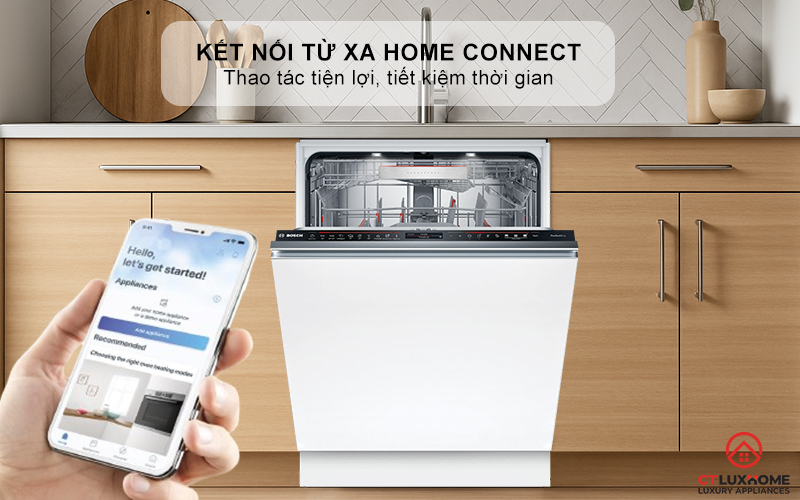 MÁY RỬA BÁT ÂM TỦ BOSCH SMV8ZDX86M 13 BỘ SERIES 8 5