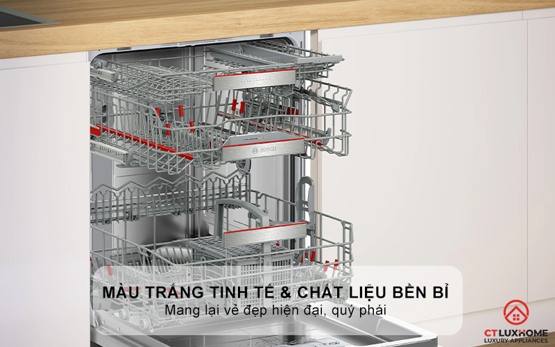 MÁY RỬA BÁT ÂM TỦ BOSCH SMV8ZDX86M 13 BỘ SERIES 8 2