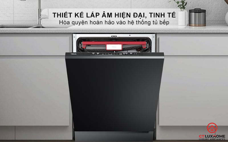 Thiết kế lắp âm hiện đại, tinh tế - Phù hợp mọi không gian bếp