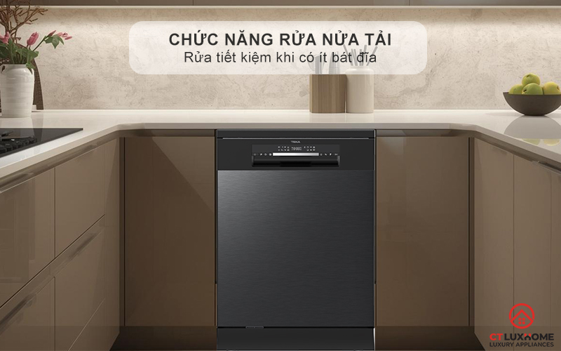 Chức năng rửa nửa tải - Rửa tiết kiệm khi có ít bát đĩa