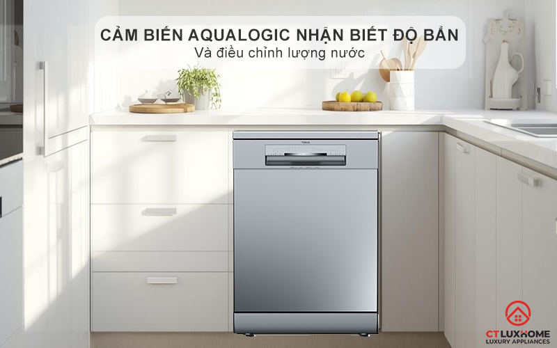 Cảm biến Aqualogic tự động nhận biết độ bẩn và điều chỉnh lượng nước
