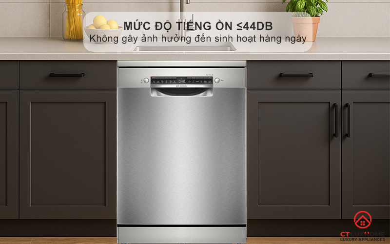 MÁY RỬA BÁT ĐỘC LẬP BOSCH SMS4ECI01P 13 BỘ SERIES 4 11