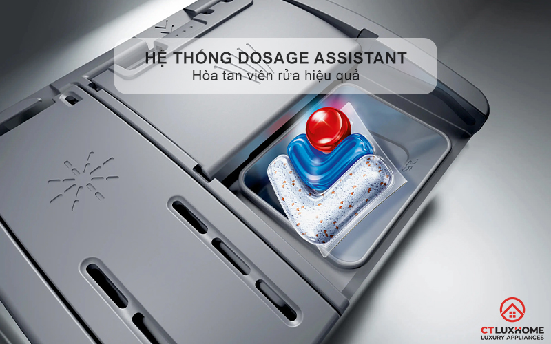 MÁY RỬA BÁT ĐỘC LẬP BOSCH SMS4ECI01P 13 BỘ SERIES 4 12