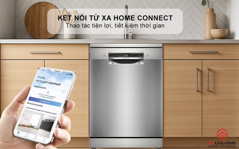 MÁY RỬA BÁT ĐỘC LẬP BOSCH SMS4HTI16E 13 BỘ SERIES 4 4