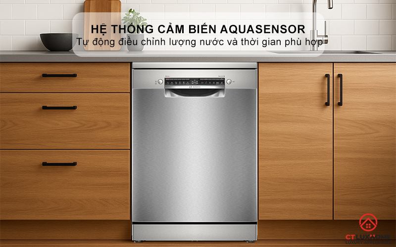 MÁY RỬA BÁT ĐỘC LẬP BOSCH SMS4HTI16E 13 BỘ SERIES 4 11