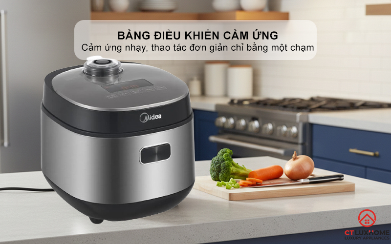 NỒI CƠM ĐIỆN TỬ MIDEA 350W MRD070T1BDS 6