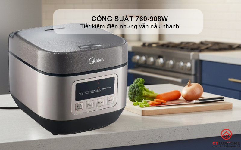 NỒI CƠM ĐIỆN TỬ MIDEA 760-908 W MRD180B1BDN 2