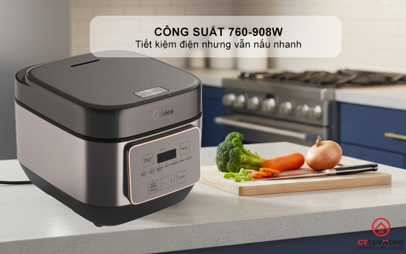 NỒI CƠM ĐIỆN TỬ MIDEA 760-908W MRD180T1BDN 2