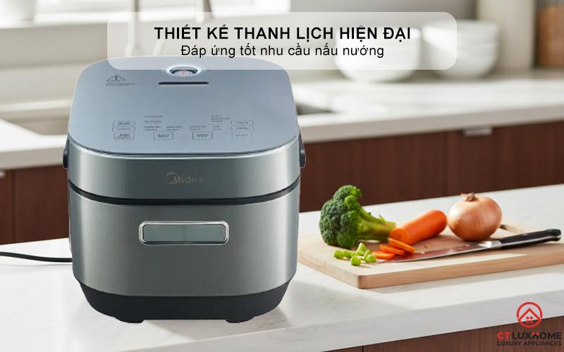 NỒI CƠM ĐIỆN CAO TẦN MIDEA MRI180T2BDG 1