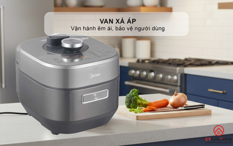 NỒI CƠM ĐIỆN TỬ ÁP SUẤT MIDEA MY-S572N MYS572N 8
