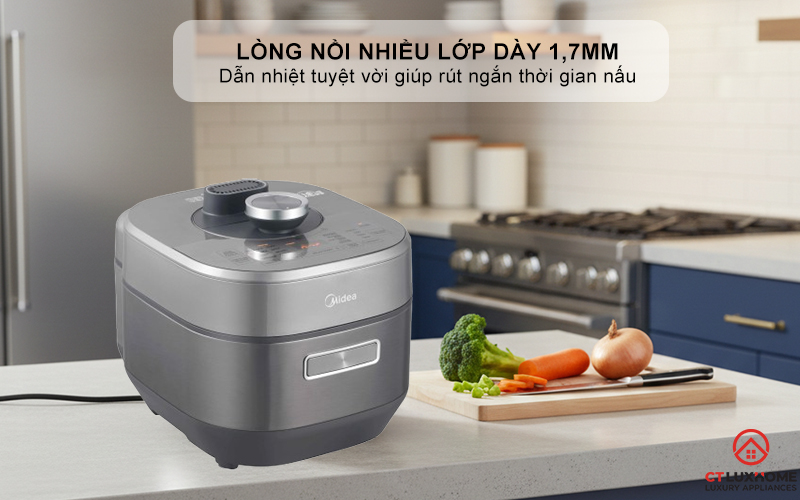 NỒI CƠM ĐIỆN TỬ ÁP SUẤT MIDEA MY-S572N MYS572N 6