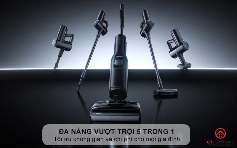 Đa năng vượt trội 5 trong 1 - Tối ưu không gian và chi phí cho mọi gia đình