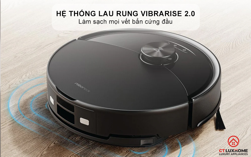 Hệ thống lau rung VIbraRise 2.0 - Làm sạch mọi vết bẩn cứng đầu