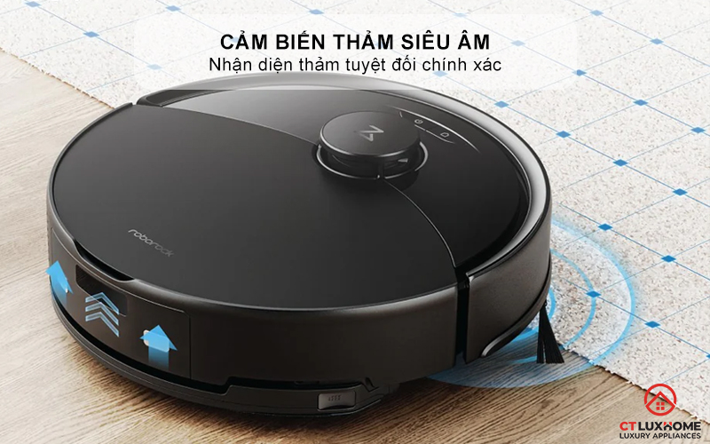 Cảm biến thảm siêu âm - Nhận diện thảm tuyệt đối chính xác