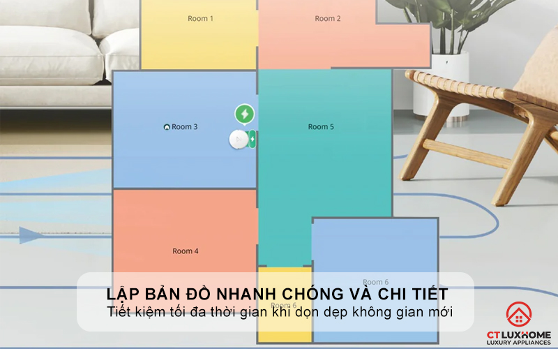 Lập bản đồ nhanh chóng và chi tiết