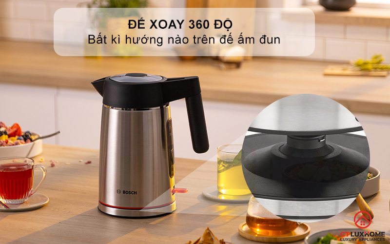 ẤM ĐUN NƯỚC SIÊU TỐC BOSCH TWK6M480 MYMOMENT 2400W 6