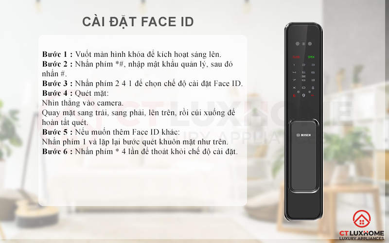 cài Face ID