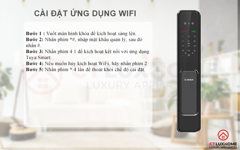 Cài ứng dụng wifi