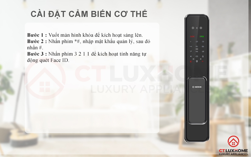 kích hoạt cảm biến