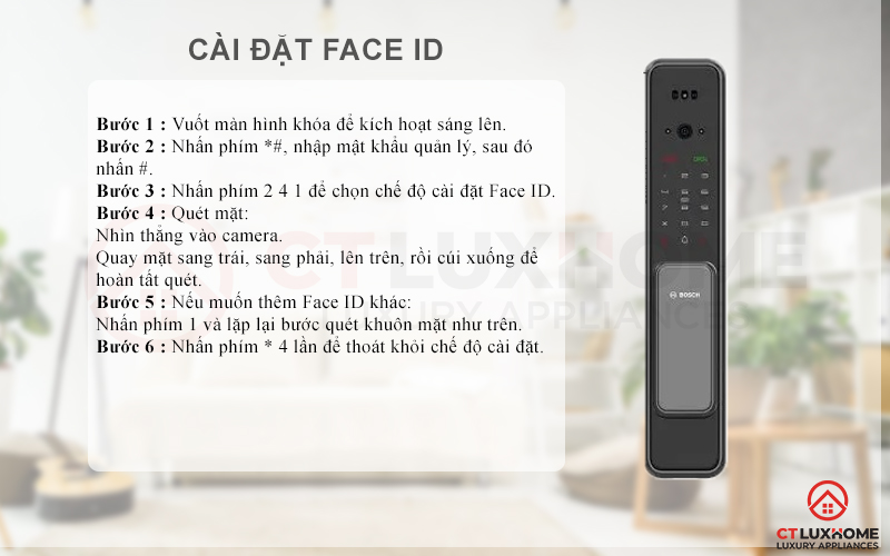cài Face ID