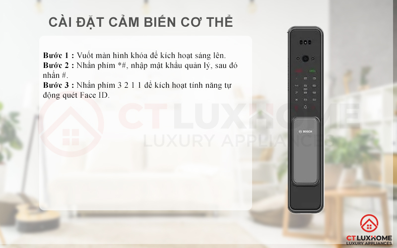kích hoạt cảm biến