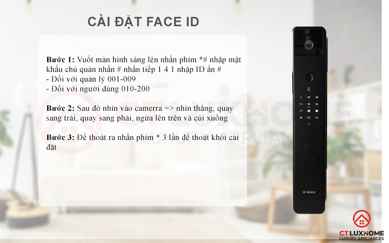 Cài Face ID