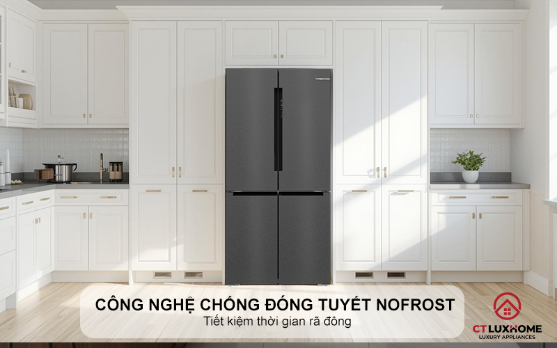 Công nghệ chống đóng tuyết NoFrost tiết kiệm thời gian rã đông