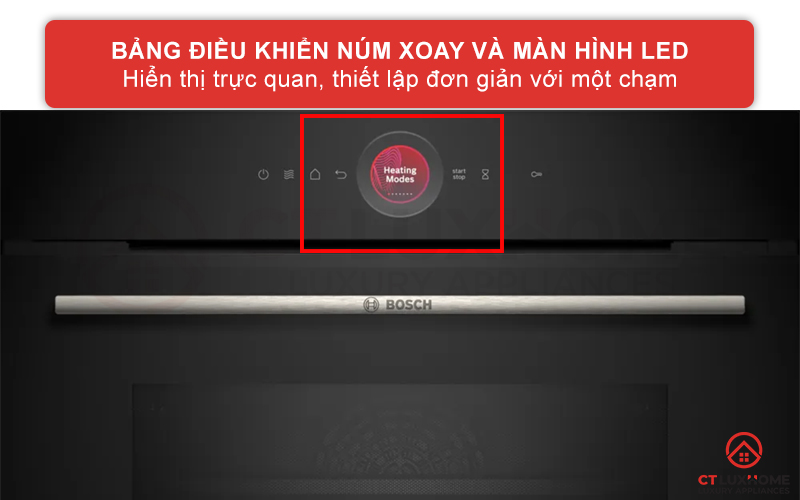 LÒ NƯỚNG KÈM VI SÓNG ÂM TỦ BOSCH CMG7241B1 LÀM SẠCH THỦY PHÂN MÀU ĐEN 4