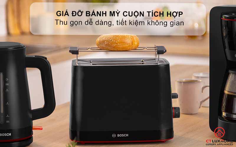 MÁY NƯỚNG BÁNH MÌ BOSCH TAT3M123 950W 5