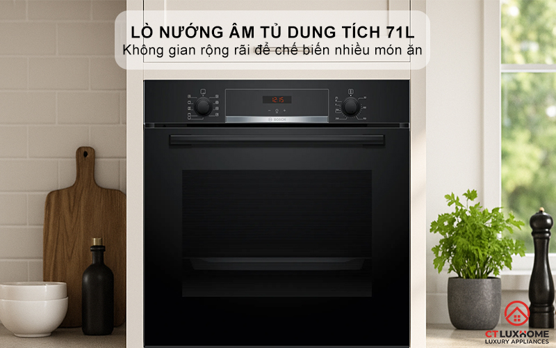 Lò nướng âm tủ dung tích 71L