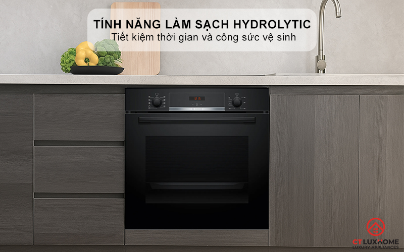 Tính năng hỗ trợ làm sạch bằng phương pháp thủy phân (Hydrolytic)