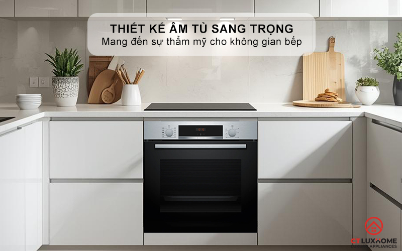 Thiết kế âm tủ, sang trọng