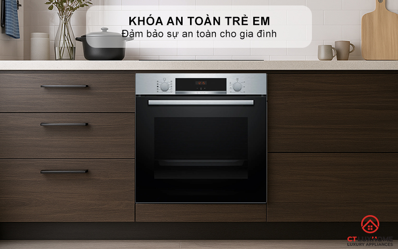 Chế độ an toàn khóa trẻ em, tự ngắt khi đủ nhiệt