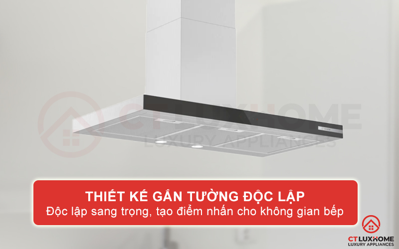 MÁY HÚT MÙI GẮN TƯỜNG BOSCH DWB97BK61T SERIE 4 NGANG 90CM 1