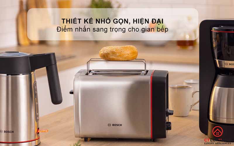 MÁY NƯỚNG BÁNH MÌ BOSCH TAT6M420 970W 1