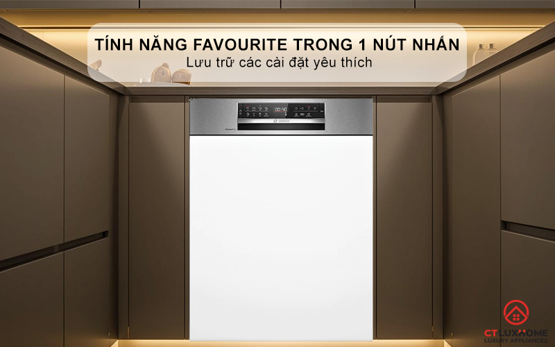 Tính năng Favourite kết hợp chức năng cơ bản và tính năng đặc biệt trong 1 nút nhấn