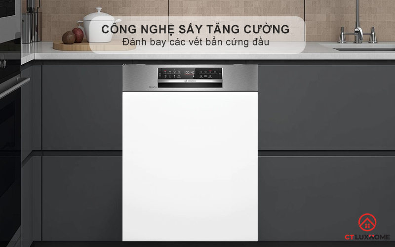 Công nghệ sấy tăng cường – Bát đĩa luôn khô ráo, sáng bóng